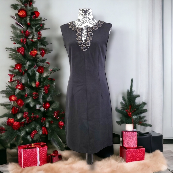 Women's black dress - Picture 1 of 6